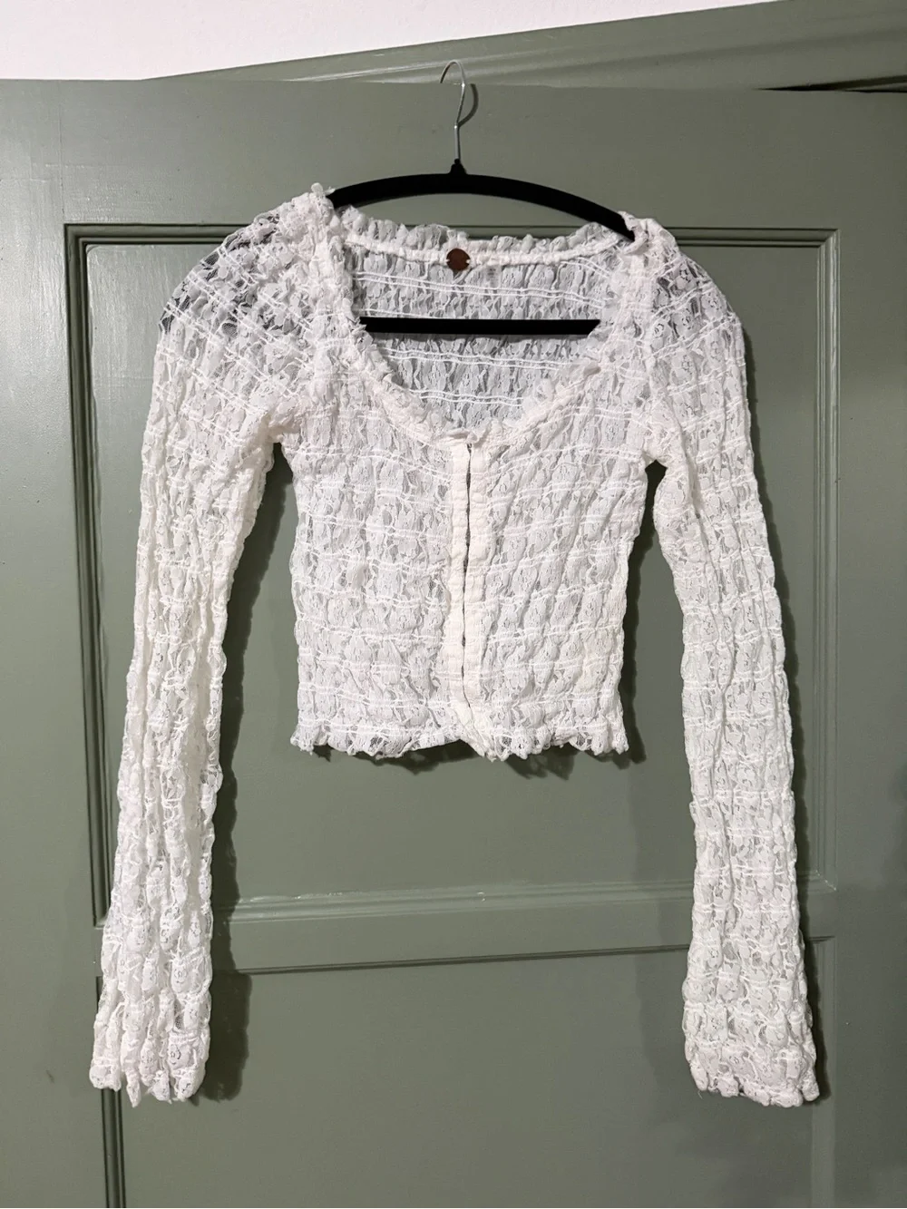 Free People sheer lace